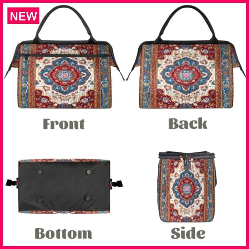 Lightweight Waterproof Travel Duffel Bag, Airplane Friendly Weekender Gym Tote